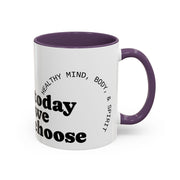 Coach Casey Fitness Accent Coffee Mug — Motivational Workout Coffee Cup (11/15oz)