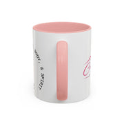 Coach Casey Fitness Accent Coffee Mug — Motivational Workout Coffee Cup (11/15oz)