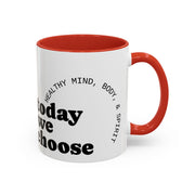 Coach Casey Fitness Accent Coffee Mug — Motivational Workout Coffee Cup (11/15oz)