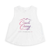 Coach Casey Fitness Cropped T-Shirt — Women's Athletic Casual Tee