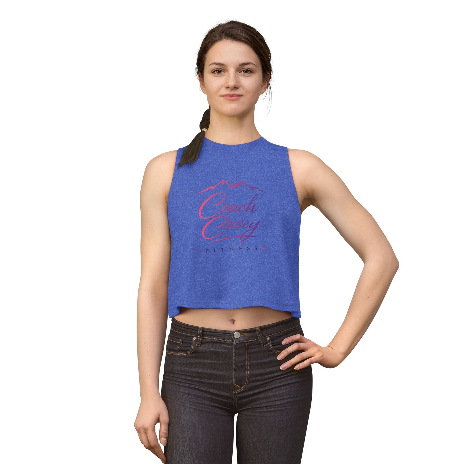 Coach Casey Fitness Cropped T-Shirt — Women's Athletic Casual Tee
