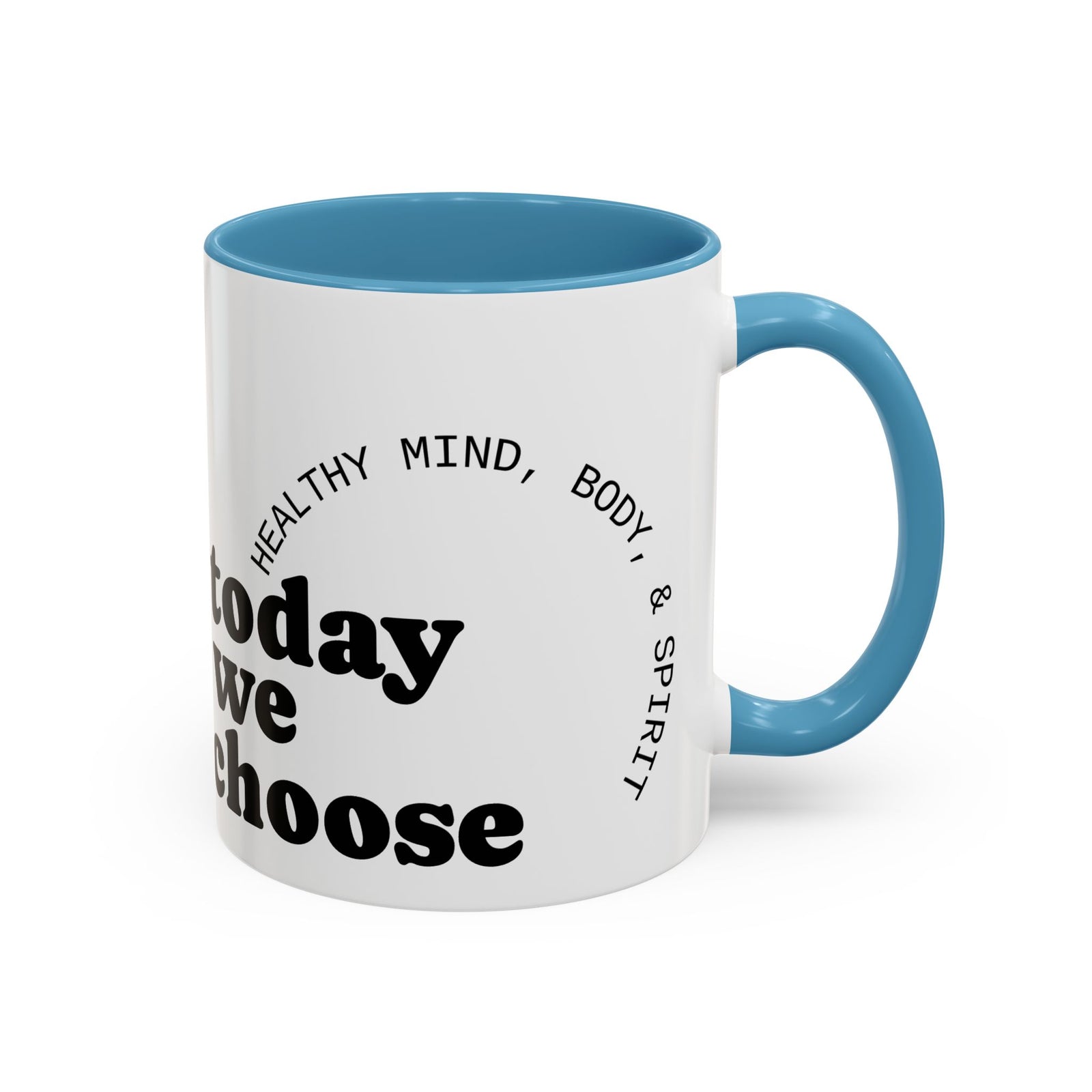 Coach Casey Fitness Accent Coffee Mug — Motivational Workout Coffee Cup (11/15oz)