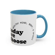 Coach Casey Fitness Accent Coffee Mug — Motivational Workout Coffee Cup (11/15oz)