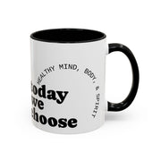 Coach Casey Fitness Accent Coffee Mug — Motivational Workout Coffee Cup (11/15oz)