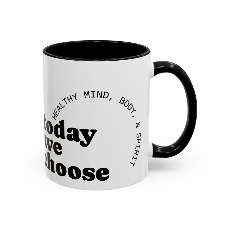 Coach Casey Fitness Accent Coffee Mug — Motivational Workout Coffee Cup (11/15oz)
